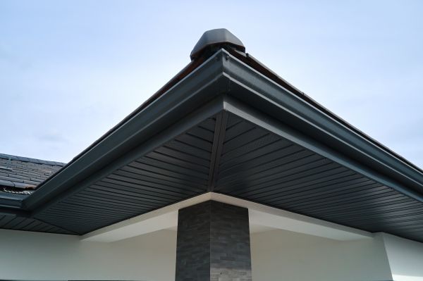 Steel Rain Gutter Installation in Troy