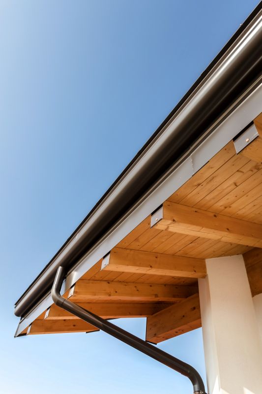 Galvanized Gutter Installation detail